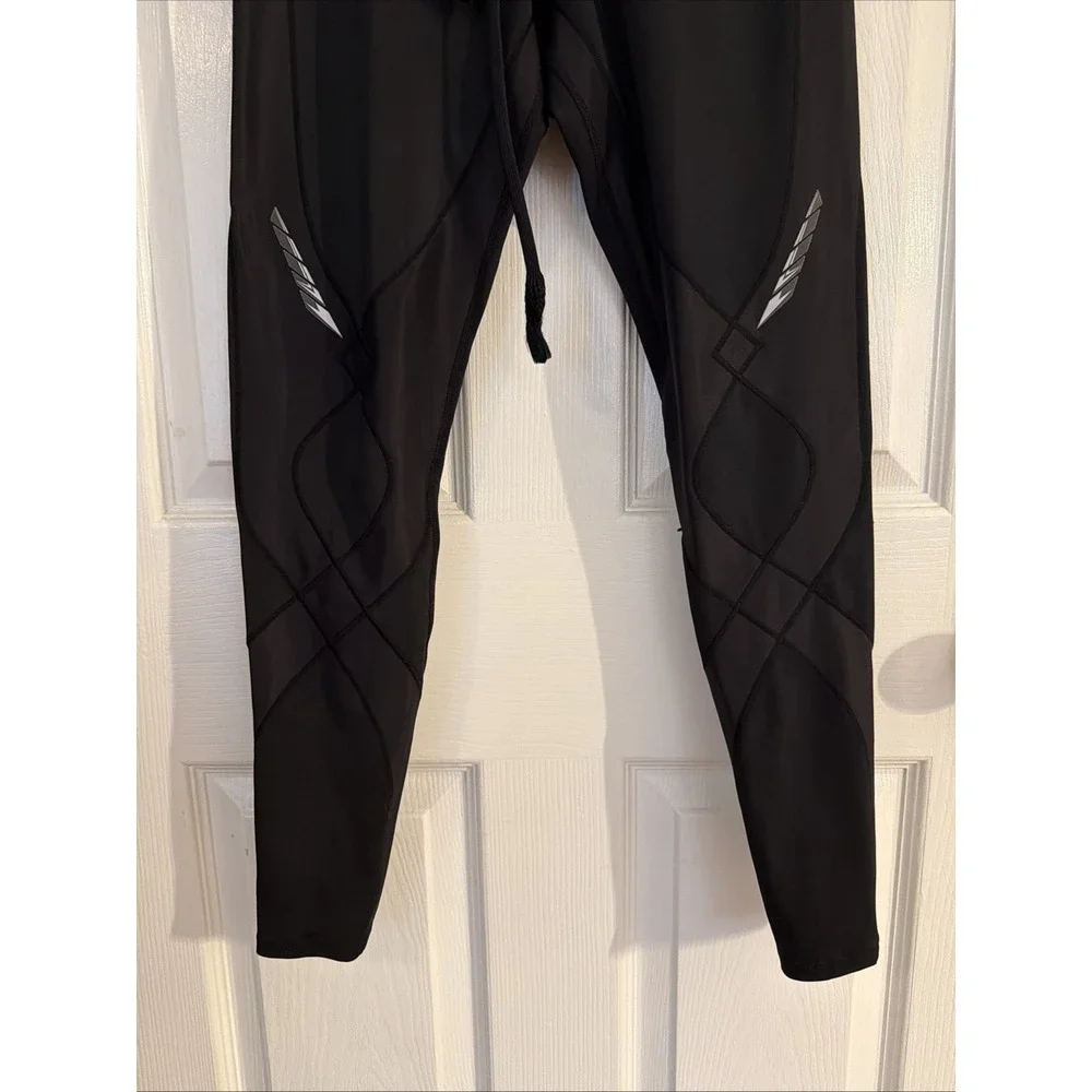 CW-X Men's Stabilyx Black Tights Size M 225809A Compression Joint